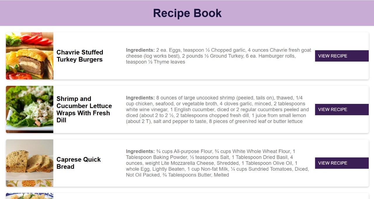 Recipie Book Image